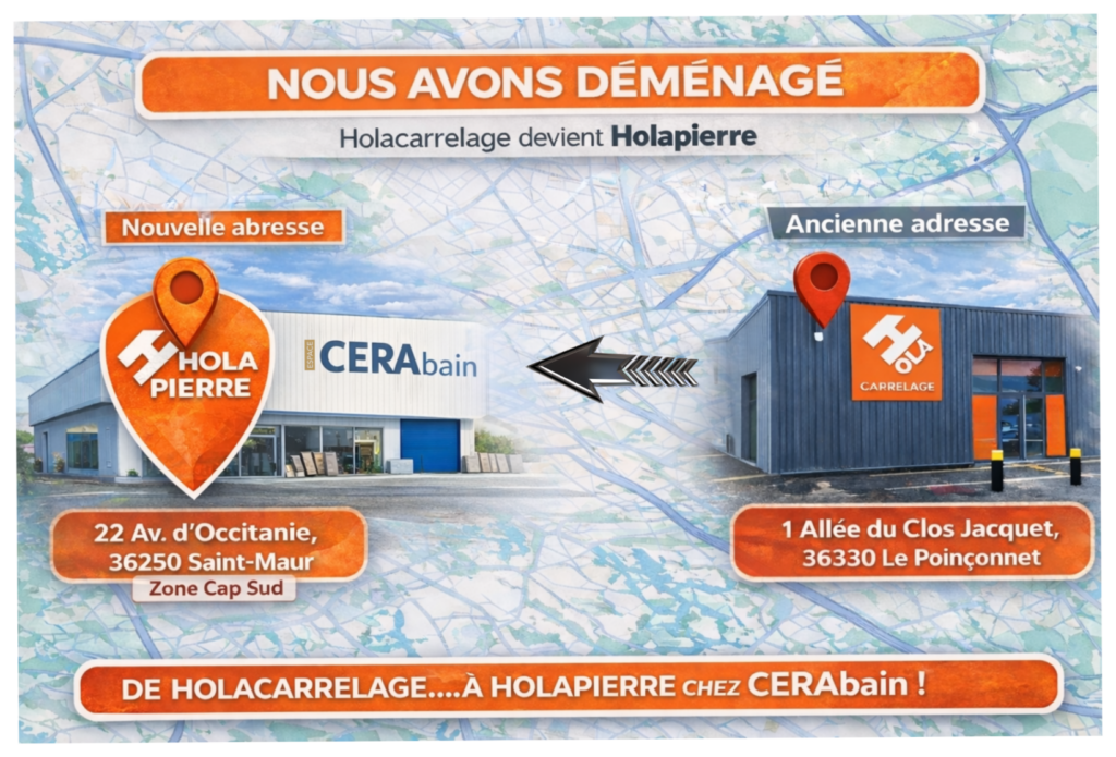 HolaPierre, nous avons déménagé